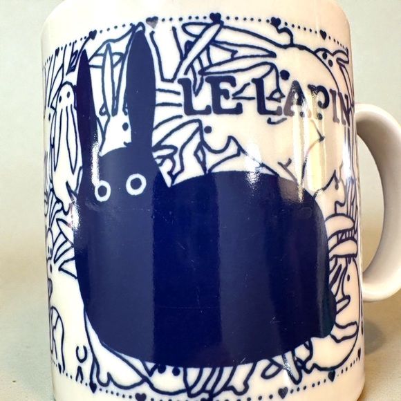 Vintage Taylor & Ng Le Lapin Naughty Bunny Mug - Picture 7 of 9